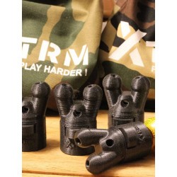 XTRM Bouchon Diffuseur avec Stop SNFR DOUBLE Large Noir